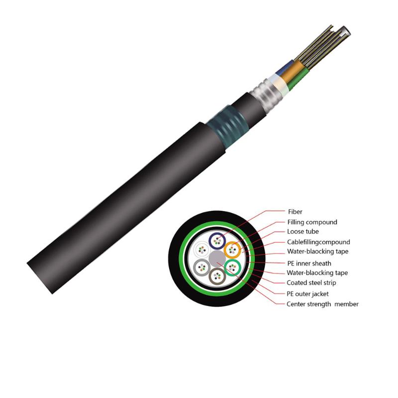 Dual Armored Fiber Optic Cable